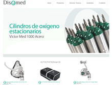 Tablet Screenshot of disomed.cl